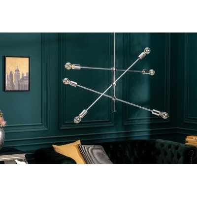   Lampa  wisząca Variation czarnosrebrna 