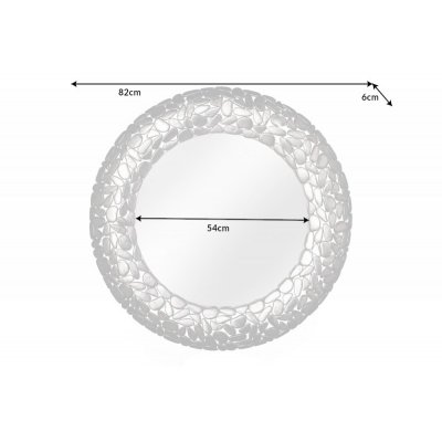   Lustro Stone Mosaic fi 82 cm
