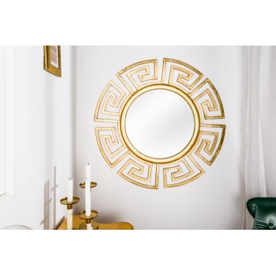  Lustro Euphoria 85 cm owalne złote