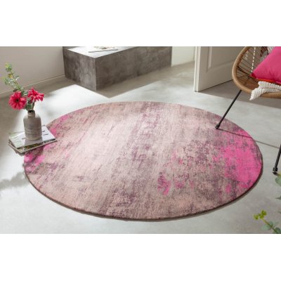   Dywan Modern Art 150 cm beżowo różowy