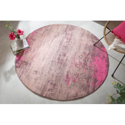  Dywan Modern Art 150 cm beżowo różowy