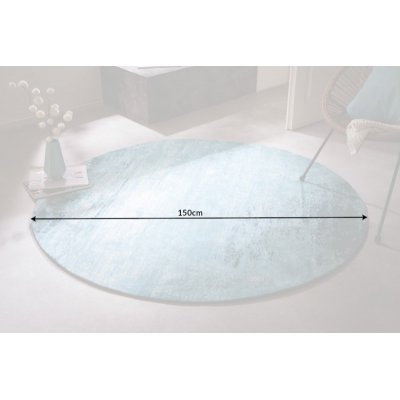  Dywan Modern Art 150 cm turkusowy beż
