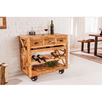  Barek Bodega 90 cm drewno mango