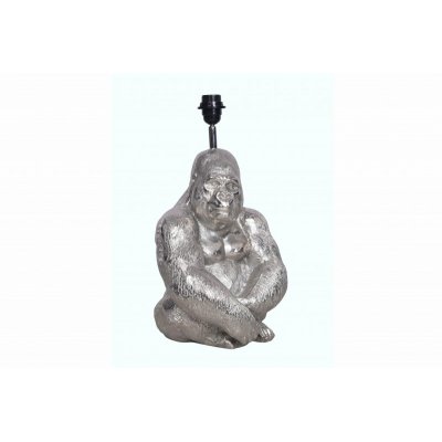  Lampa stołowa Gorilla 60 cm silver bez klosza