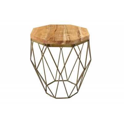  Stolik boczny Diamond 50 cm akacja