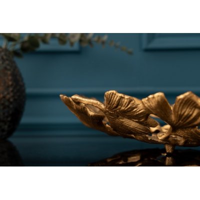  Misa Ginko listki 40 x 26 cm złota