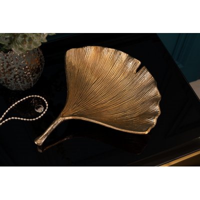  miska Gingko 33 cm złota