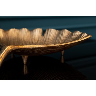  miska Gingko 42 cm. złota