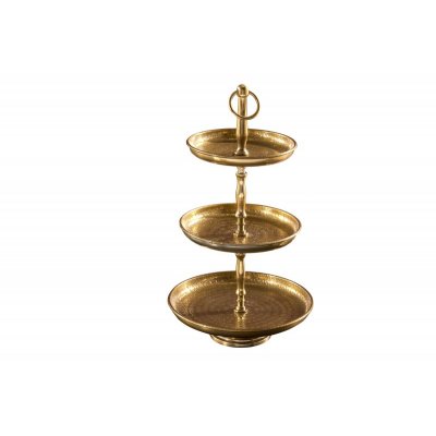 Patera   Orient Stojak na ciasto 3 er 48 cm  gold
