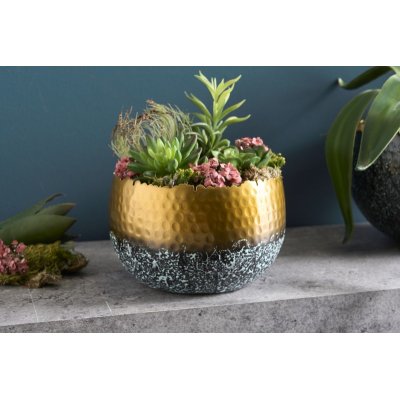  Osłonka Orient złota z patyną 18 cm 