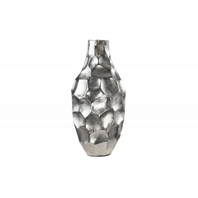  Wazon Organic Orient 45 cm srebrny