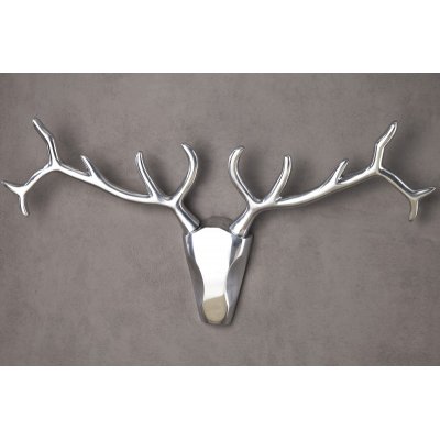  Poroże jelenia Veado alu 90 cm silver