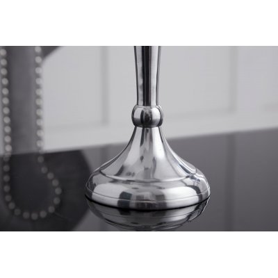  Świecznik pięcioramienny 41 cm silver.