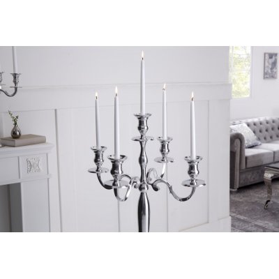  Świecznik pięcioramienny 120 cm silver