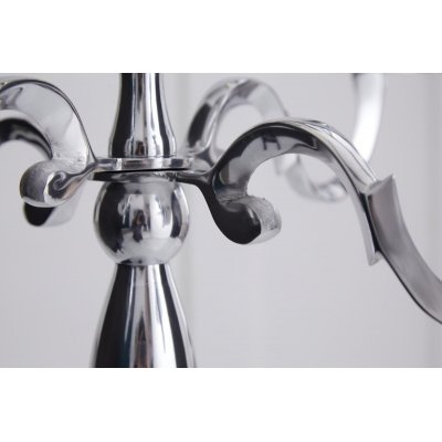  Świecznik pięcioramienny 120 cm silver