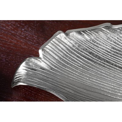  Dekoracyjna misa leaf 64 cm silber
