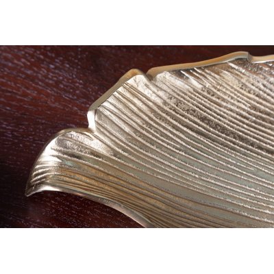  Dekoracyjna misa Leaf gold 64 cm