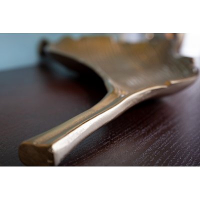  Dekoracyjna misa Leaf gold 64 cmDekoracyjna misa Leaf gold 64 cm