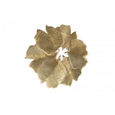  Stolik kawowy Ginkgo leafs 95 cm złoty