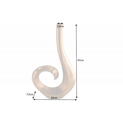  Wazon Fala 47 cm złoty