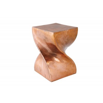  Stolik boczny Twist 45 cm miedź