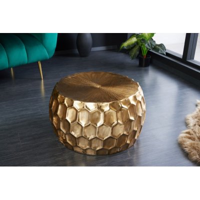  Stolik kawowy Organic Orient 70 cm. złoty