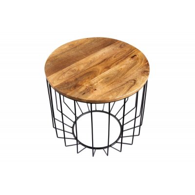 STOLIK KAWOWY FACTORY LOFT 50 CM MANGO INVIC