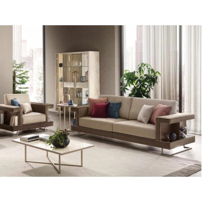  LUCE LIGHT Elelegancka Włoska Sofa 3 Osobowa do Salonu