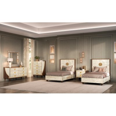  Klasyczne łóżka do sypialni 90 x200 ROMANTICA