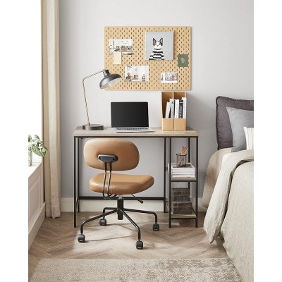 INDUSTRIAL -Stolik pod komputer-biurko, wąski stolik 100 x 50 x 75 cm  szaro-czarny