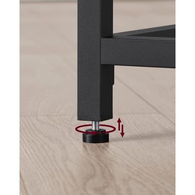  INDUSTRIAL -Stolik pod komputer-biurko,80 x 50 x 76 cm kolor czarny