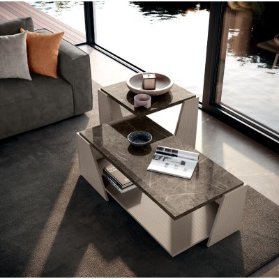  LUSSO  Stolik COFFE  120 x 60 x 40 cm nowoczesne meble włoskie do jadalni i salonu