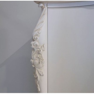  VENERE  Elegancki i  Klasyczny Włoski Kredens z Drzwiami   i 2 Szufladkami  Włoskie Meble Drewniane