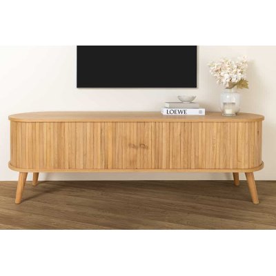  Komoda Retro TV board VALHALLA WOOD 160 cm dąb naturalny