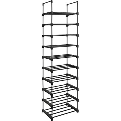  INDUSTRIAL regał 10 poziomowy w czarnym 45 x 30 x 174