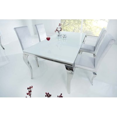  Elegancki stół  MODERN BAROQUE 180 cm biały