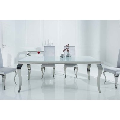  Elegancki stół  MODERN BAROQUE 180 cm biały