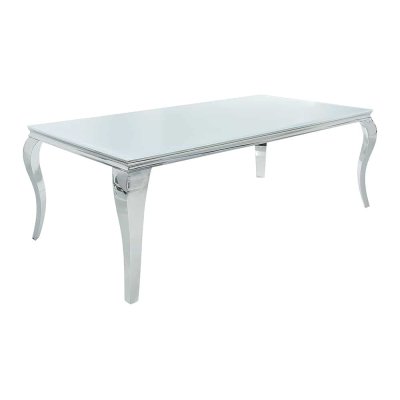  Elegancki stół  MODERN BAROQUE 180 cm biały