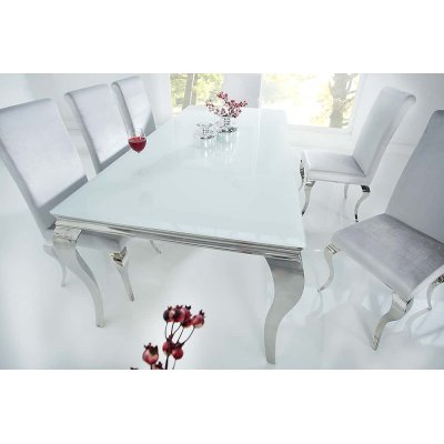  Elegancki stół MODERN BAROQUE 200 cm biały