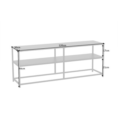  Konsola DURA STEEL 120 cm