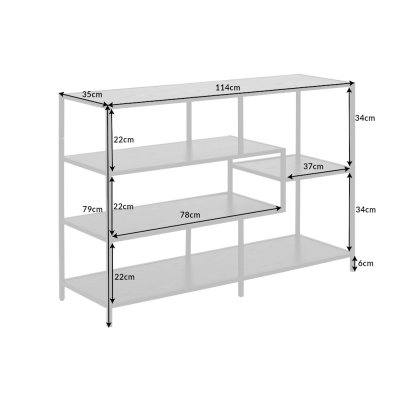   regał SLIM LINE 115 cm 