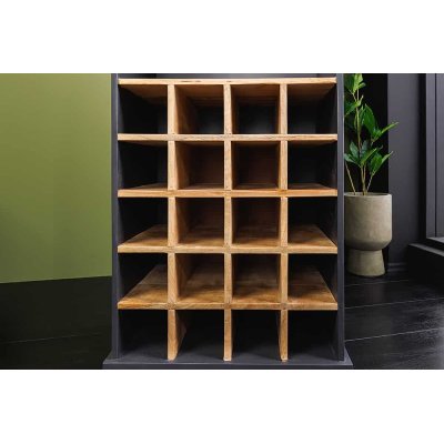  stojak na wino SEVEN SEAS 180 cm antracytowy
