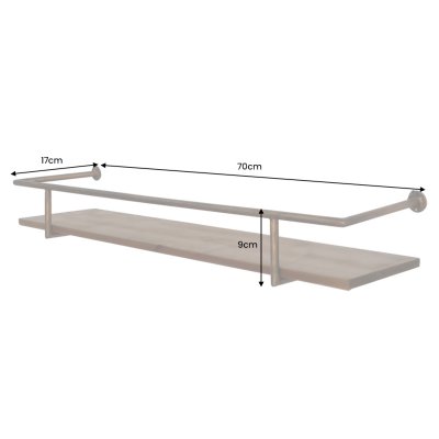  Półka ścienna HERITAGE 75 cm