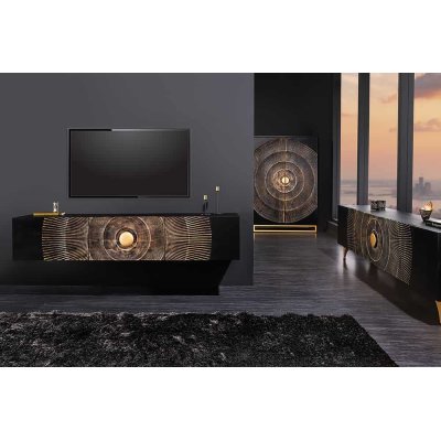   Drewniany barek GOLDEN SUNSET 140 cm