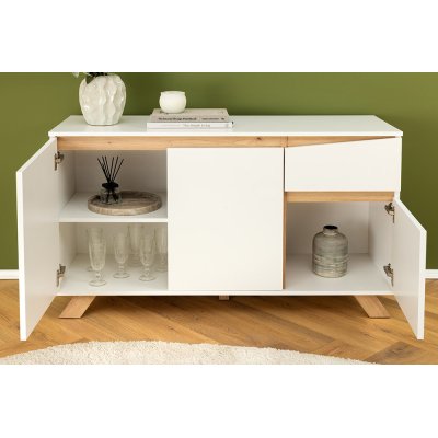   komoda LOFT 110 cm, kolor biały