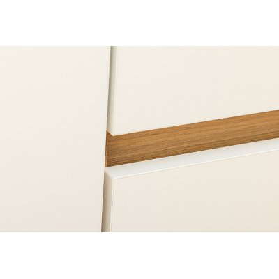   komoda LOFT 110 cm, kolor biały
