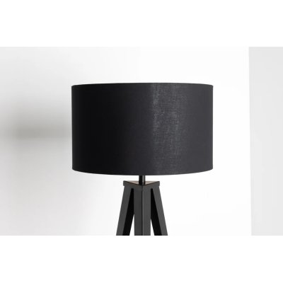  : Abażur czarno-złoty do lamp stołowych