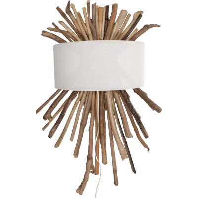 Kinkiet Euphoria III Driftwood lampa ścienna z naturalnego drewna