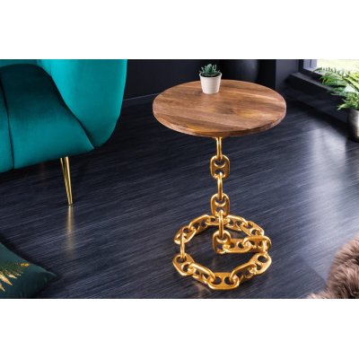 Stolik kawowy Chain 55 cm mango