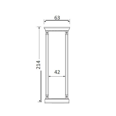  SALA HOL panel naścienny 63/42 X 214 cm